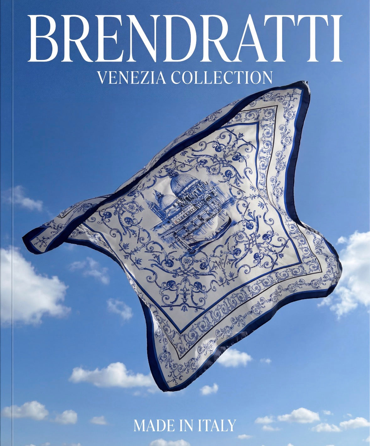 Venezia print Silk Scarf