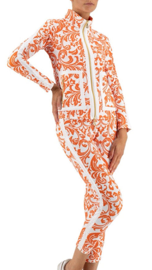 Azelia Jacket in Brendratti Orange Renaissance