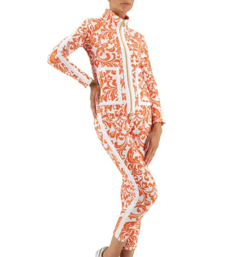 Azelia Jacket in Brendratti Orange Renaissance